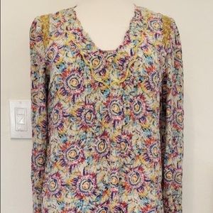 Zadig and Voltaire Deluxe floral silk dress